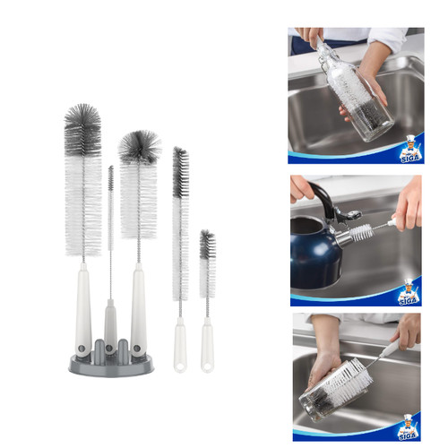 Flaschenbürsten set teilig - flaschenbürsten, 5-teilig