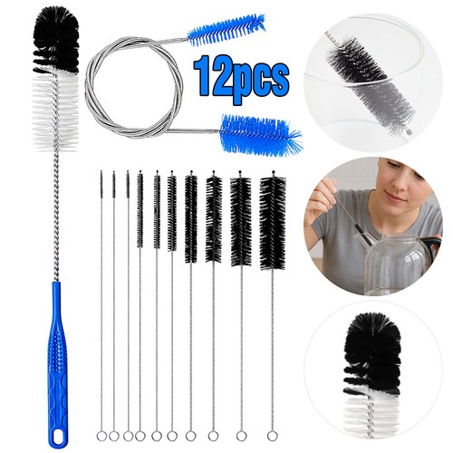 12x nylon reinigungsbürsten - 12x,