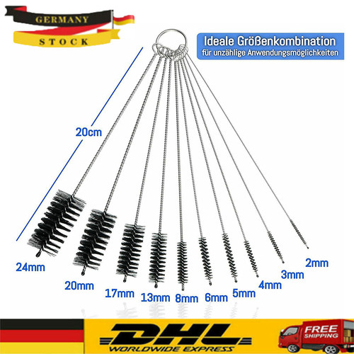 Reinigungsbürste 10set nylon - reinigungsbürste,